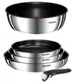 Produktbild: TEFAL INGENIO EMOTION PFANNENSET 5-TEILIG, PFANNEN MIT ABNEHMBAREN GRIFF, PFANNE
