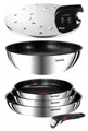 Produktbild: TEFAL INGENIO EMOTION PFANNENSET 6-TEILIG, PFANNEN, WOKPFANNE, BRATDECKEL, GRIFF