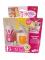 Produktbild: Zapf BABY born Interact. Flasche&Löffel 43cm Verpackung geöffnet ✅