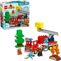 Produktbild: LEGO 10473 DUPLO Town Löschauto mit Schlauch und Feuerwehrmann (10473)