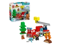 Produktbild: LEGO DUPLO Town 10473 Löschauto mit Schlauch und Feuerwehrmann Bausatz, Mehrfarbig