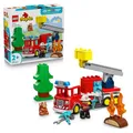 Produktbild: LEGO DUPLO Fire Engine with Hose and Firefighter - Educational Motor (US IMPORT)