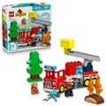 Produktbild: 5702018056530 LEGO DUPLO 10473 WÓZ STRAŻACKI Z WĘŻEM I STRAŻAKIEM LEGO