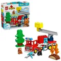 Produktbild: 5702018056530 LEGO DUPLO 10473 Feuerwehrwagen mit Schlauch und Feuerwehrmann Leg