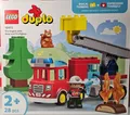 Produktbild: LEGO DUPLO Town 10473 Löschauto mit Schlauch und Feuerwehrmann Bausatz