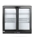 Produktbild: Arktic Bar-Kühlschrank mit 2 Glas-Schiebetüren und 4 Böden mit 197 Liter