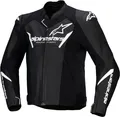 Produktbild: Alpinestars Faster V3 Airflow, Lederjacke - Schwarz/Weiß - 50 3103625-12-50