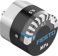 Produktbild: FESTO 153384 - Manometer, 0 - 10 bar, 15 mm, QS-6