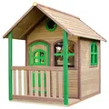 Produktbild: Ambia Garden Spielhaus Spielhaus Alex, Braun, Grün, Holz, 137x178x191 cm, Fsc, EN 71, Outdoor Spielzeug, Spielhäuser