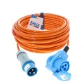 Produktbild: KALLE DAS KABEL CEE Verlängerung Kalle Blue Signal 2,5mm² Winkel Industrie BAU Boot Womo Camping Vollpur-Premium-Leitung 15 Meter
