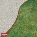 Produktbild: bellissa Rasenkante Beeteinfassung corten 118 x 13 cm 91011