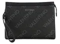 Produktbild: VALENTINO Zefir Soft Cosmetic Case Kulturbeutel Nero / Multicolor dunkelgrau Neu