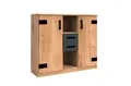 Produktbild: Wimex Kombikommode Liverpool, Schrank 2trg.mit 2 Schubladen, Made in Germany, mit Soft-Close, 124/41/105cm, Industrial Design