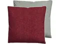 Produktbild: Kissenbezug BIBERNA Gr. 4, rot (dunkelrot, grau), B:40cm L:80cm, Baumwolle, 100% Baumwolle, Kissenbezüge