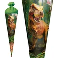 Produktbild: Schultüte 'T-Rex Welt', eckig, 850 mm ROTH 678909 (4028279924038)