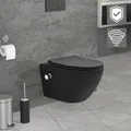 Produktbild: Tornadospülung Wand Hänge WC Spülrandlos Toilette Softclose Bidet-Funktion Nano