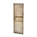Produktbild: Deko-Fensterladen Zier- Fensterladen gray vintage landhaus - 40x115 cm