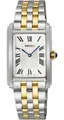 Produktbild: SEIKO Damenuhr Rechteckig Zweifarbig SWR087P1