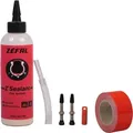 Produktbild: Zéfal Tubeless Kit 30mm ZSealant+Tubelessklebeband+Ventile, rot/schwarz (1 Set)