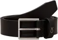 Produktbild: Calvin Klein Herren Gürtel Formal Belt 3,5 cm Ledergürtel, Schwarz (Ck Black), 80 cm