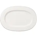 Produktbild: Villeroy & Boch Servierplatte, Weiß, Keramik, Oval, 28.5x2.6x41.3 cm, Tischkultur & Servieren, Servierplatten