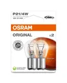 Produktbild: 2 Glühlampen Bremslicht P21 4W 12V 21 4W BAZ15d OSRAM für diverse PKW