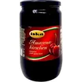Produktbild: iska Gourmet Amarenakirschen 890g Glas entsteint stark gezuckert Obst Konserve