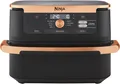 Produktbild: Ninja AF500EUCP Foodi FlexDrawer Dual-Zone Heißluftfritteuse kupfer | NEU & OVP
