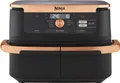 Produktbild: Ninja AF500EUCP Foodi FlexDrawer Dual-Zone Heißluftfritteuse kupfer | NEU & OVP