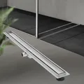 Produktbild: Duschrinne Bodenablauf Abflussrinne Duschablauf befliesbar 2in1 Edelstahl 100 cm