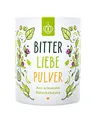 Produktbild: BitterLiebe® Bitterstoffe Pulver 100g mit Ingwer Kurkuma Pulver I Smoothie Pulver und Superfood für viele leckere Rezepte I Bitterkräuter Greens Powder