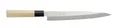 Produktbild: HENDI Yanagiba Messer, lange Klinge, für Sashimi und Sushi, extra scharf, japanisches Design, japanisches Messer, Sashimi Messer, Klingenlänge: 270mm, 405x35x(H)22mm, Edelstahl, Pappelholz