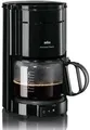 Produktbild: Braun Aromaster Classic KF 47 Kaffeemaschine, 1000 W, 10 Tassen, Abschaltautomatik, Tropf-Stopp, schwarz