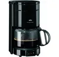 Produktbild: Braun Siebträger-/Filterkaffeemaschine, Glas-Kanne, Automatische Abschaltung