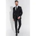 Produktbild: SteffenKlein Anzug SLIM FIT (2-tlg) grau|schwarz 46