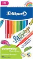 Produktbild: Pelikan Faserschreiber Colorella Super Brush, 10 Stifte in Faltschachtel C/BP/10