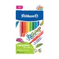 Produktbild: 4012700814579 Flamastry Pelikan Colorella pędzelkowe 10 kolorów Hamelin Group