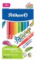 Produktbild: 10 Pelikan Fasermaler colorella brushpen, 10er Kartonetui