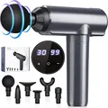 Produktbild: Lefity Massagepistole Massage Gun, Muskelpistol mit 30 Geschwindigkeiten | 6 Massageköpfen Hand Massagegerät Massage Pistole Klein mit USB C Ladeanschluss