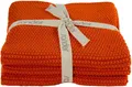 Produktbild: Sander Tuch 3-er Set Allstars Orange 25 x 25 cm