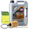 Produktbild: MANN ÖLFILTER +5l MOTORÖL 5W-30 FÜR AUDI A3 SEAT SKODA VW GOLF 4 5 6 TDI-MOTOREN