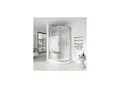 Produktbild: HOME DELUXE Duschkabine mit Wasserfall und Rückenmassage WHITE PEARL - 120 x 80 cm Rechts