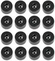 Produktbild: 16 Gummifüße 38x25 stahlverstärkt Adam Hall 4911 Gummifuß Gerätefüße Gehäusefüße