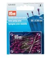 Produktbild: PRYM Steck-Nadel mit Griff 38 x 0,58 mm silberfarbig violett