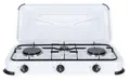 Produktbild: Cago Gaskocher Flame, 3-flammig, 50mbar, mit Zündsicherung