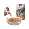 Produktbild: 20 x 40 g Leonardo Drink & Care Beauty Chicken Katzendrink mit Taurin