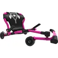 Produktbild: EzyRoller Classic X Kinder Go Kart Drift Trike für 4 bis 14 Jahre | Gokart Dreirad bis 70 kg | Kinder Fahrzeuge für draußen 1 Sitzer, bis 70 kg belastbar | Tretfahrzeug (pink)