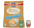 Produktbild: 3x Spuma Di Sciampagna Waschmaschinen-Waschmittelpulver, Marsiglia, 22 Waschladungen - 990g + Italian Gourmet polpa 400g