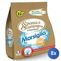 Produktbild: 8x Spuma Di Sciampagna Waschmaschinenwaschmittel Nachfüllung 22 Messlöffel Sack