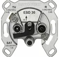 Produktbild: Kathrein Kathrein ESD 30 F Antennendose. Elektro-Kabel, Antennendose, Antennendose, Antennendose aus Metall mit 3-fach Steckdose